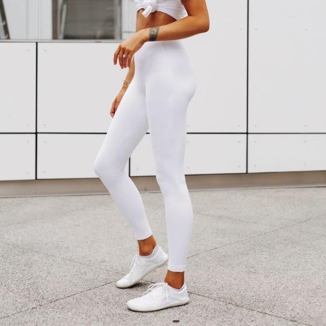 Two Legging | Celana Legging Wanita Premium Putih Tebal