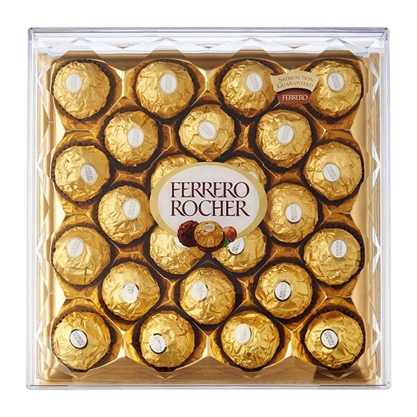 

FERRERO ROCHER CHOCOLATE T24 300 G