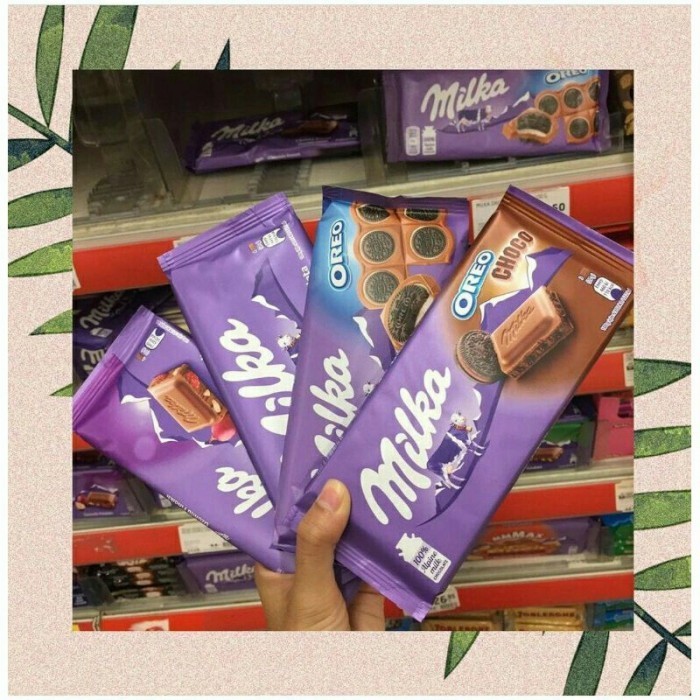 

MILKA CHOCOLATE 100% ORIGINAL TURKI