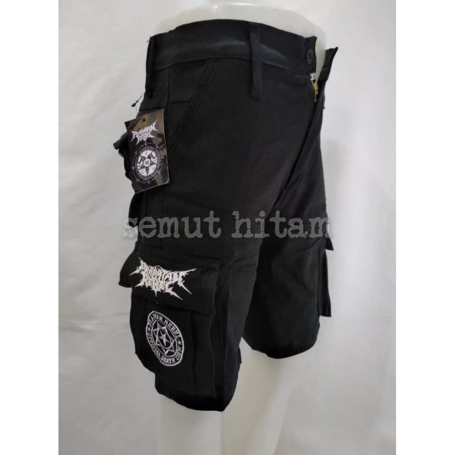 Celana Cargo Pendek / Kempol Pendek Metal / Punk Prapatan Rebel PRBL 2