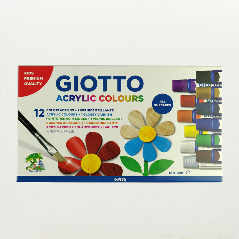 

Giotto Acrylic Colours 12 Colours