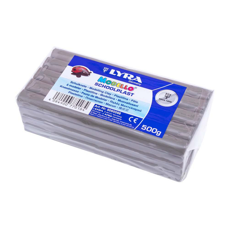 

Lyra-Modelling Clay 500Gr Grey (806096)