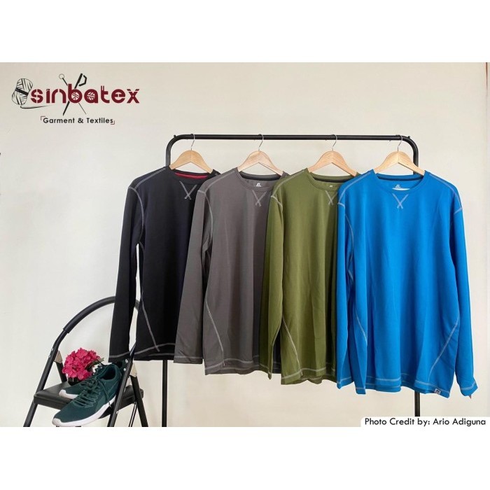 Kaos Olahraga Pria Big Size Dry-Fit Murah