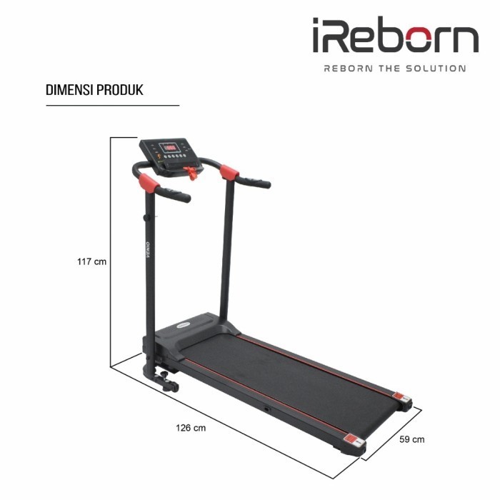 Treadmill Elektrik Venio Ireborn Minimalis