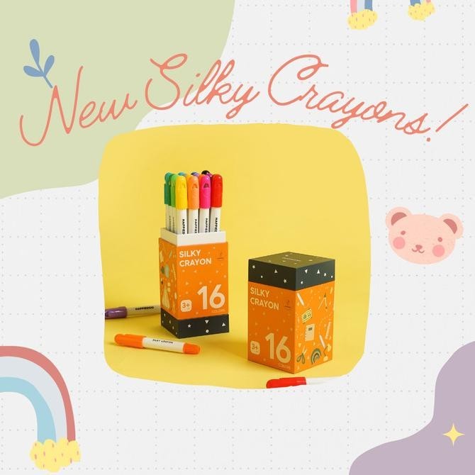 

Bundling Happiedoo Silky Crayons + Giant Coloring Sheets