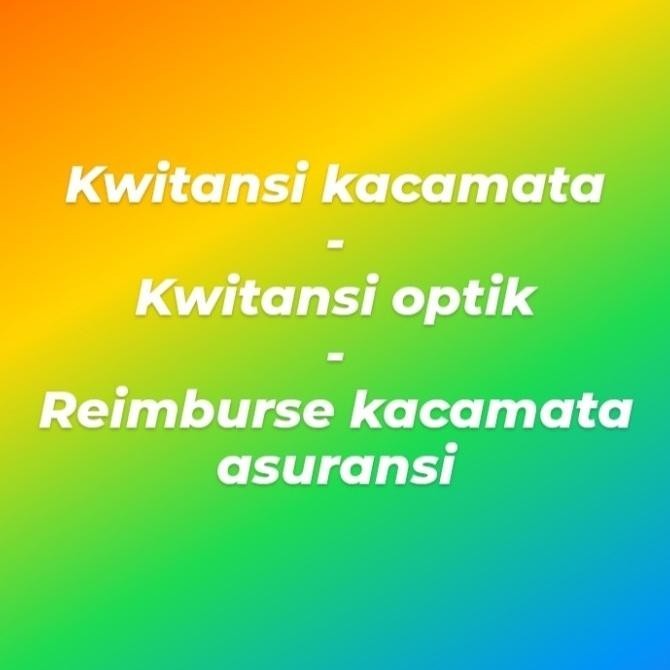 

Kwitansi Kacamata