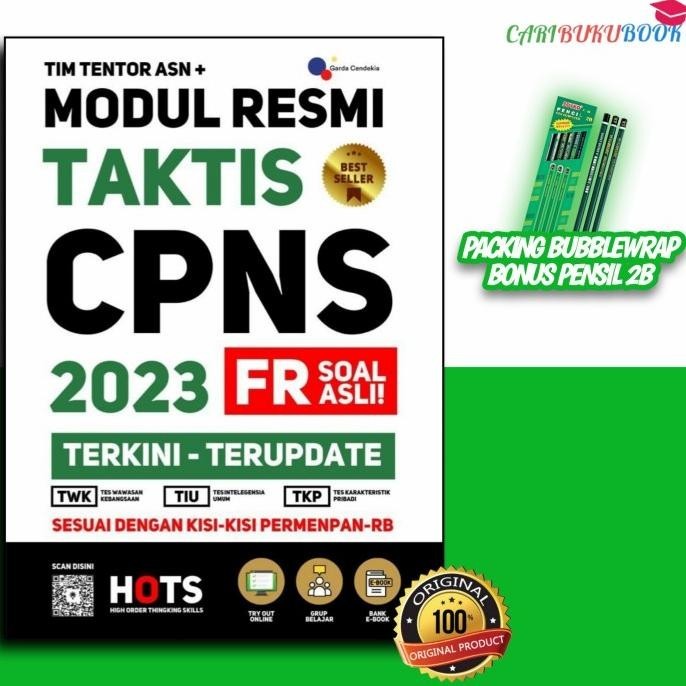 

BUKU CPNS 2023 : MODUL RESMI TAKTIS CPNS 2023