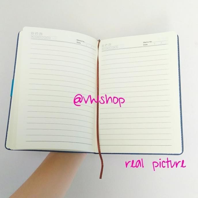 

Buku Tulis Jurnal Agenda Map Binder Catatan Kerja Notebook