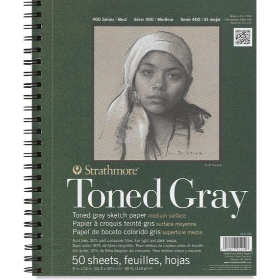 

Strathmore Toned Gray 9" X 12" Sketch Pad - 50 Sheets