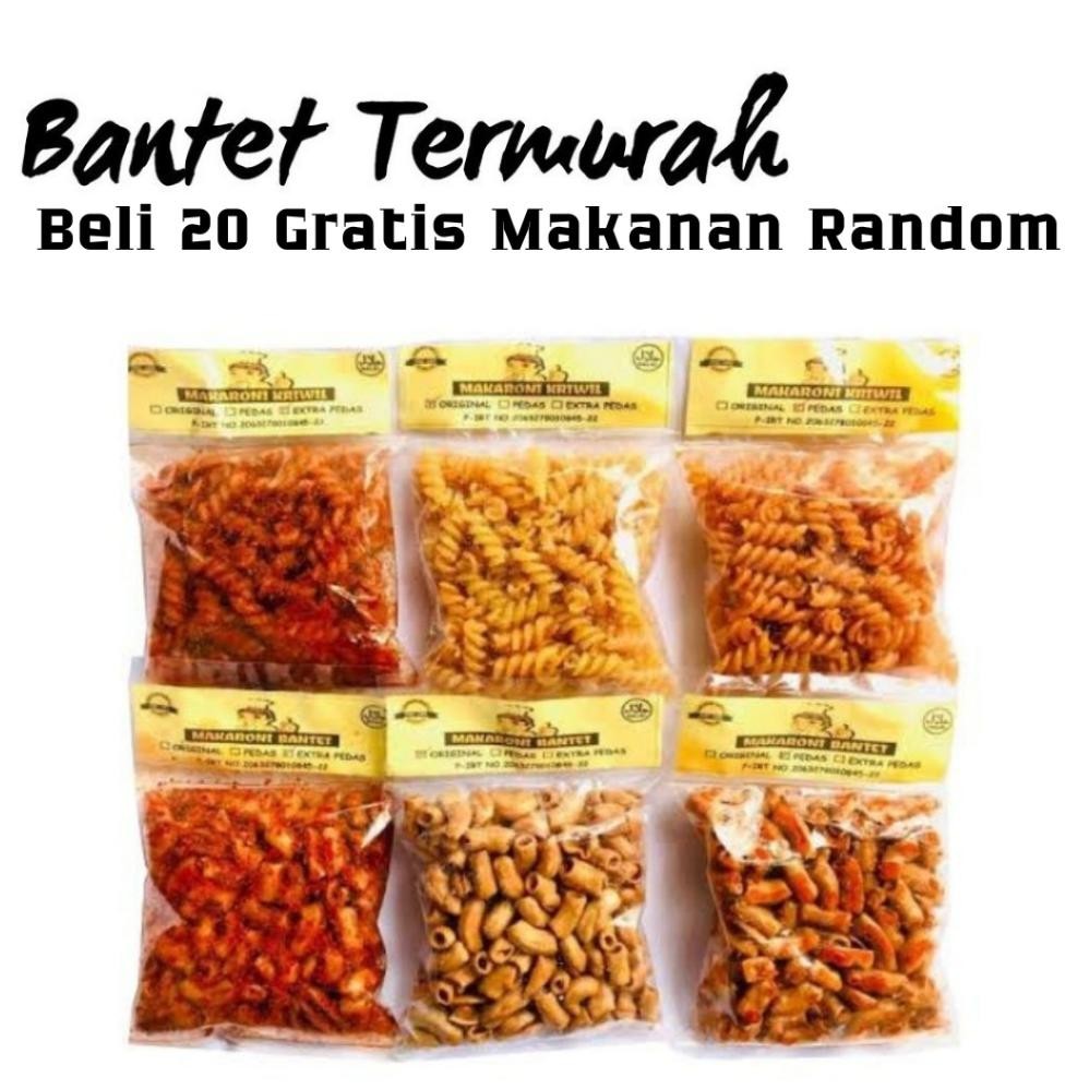 

MAKARONI BANTET TASIKMALAYA CAP KOKI - MAKARONI BANTET PEDAS - KRIWIL BANTET