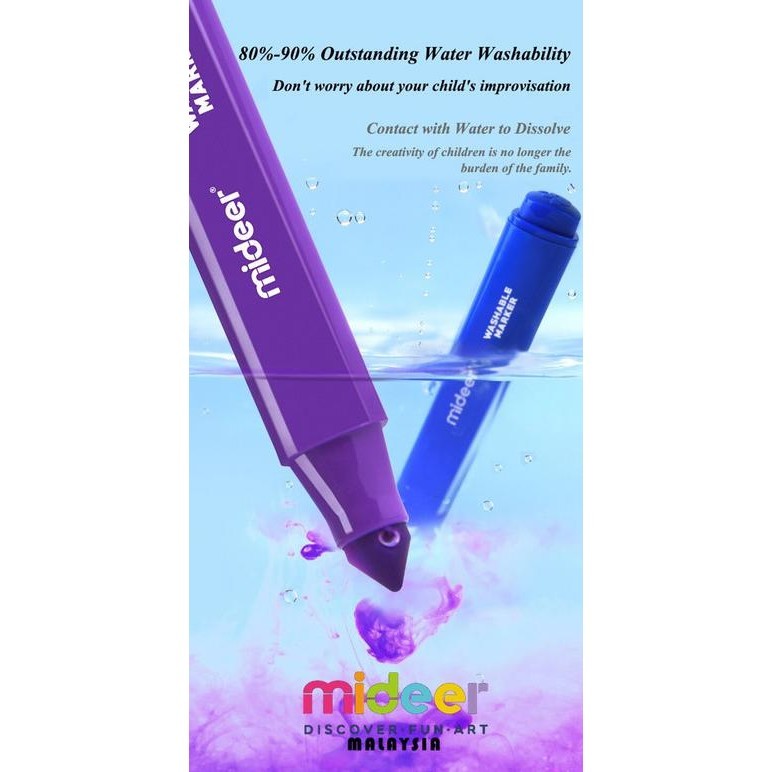 

Mideer Washable Marker - 36