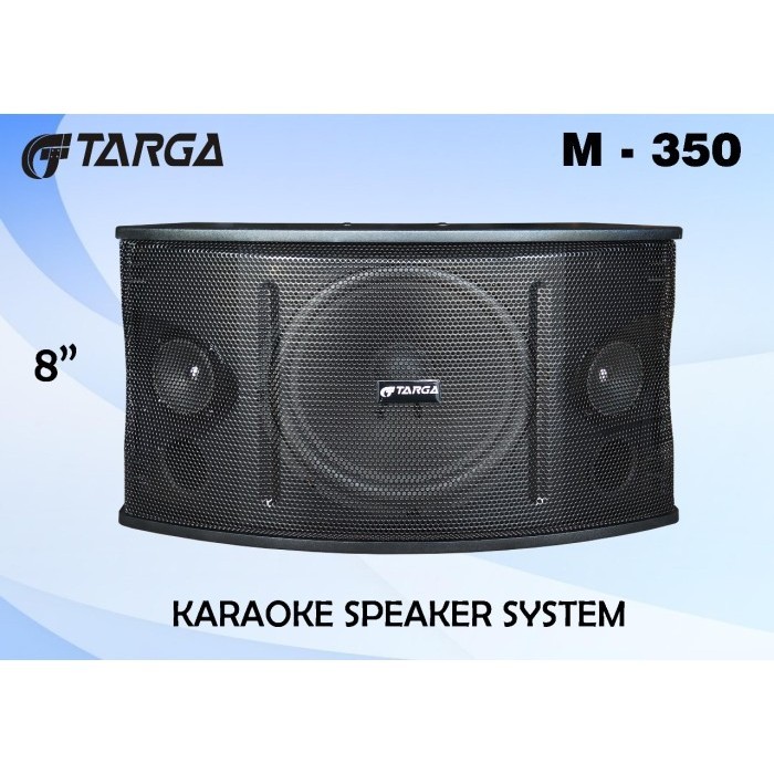 Speaker Karaoke Targa 8 Inch 2 Wat 330 Watt 2 Unit