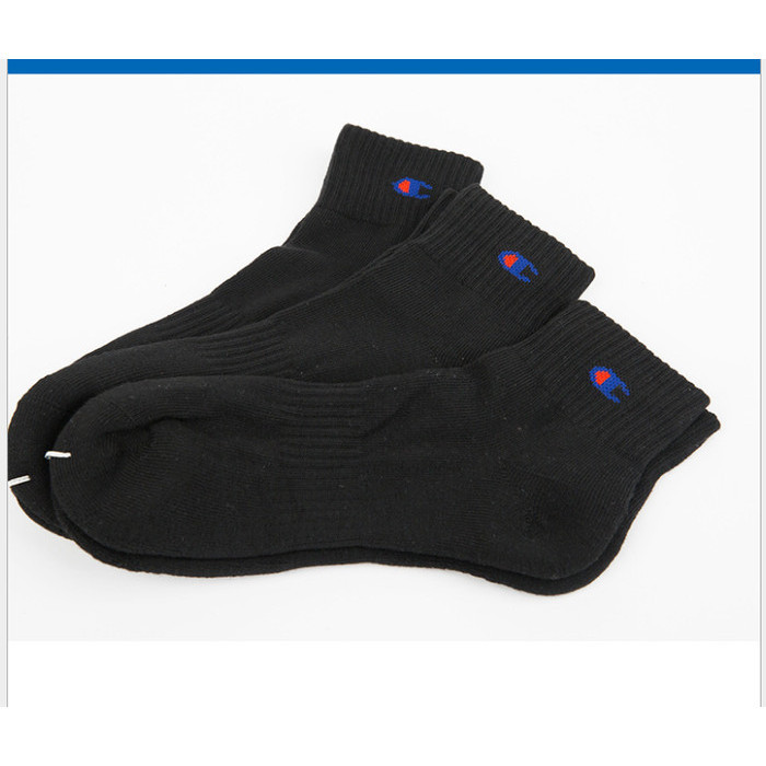 Cp001 Kaos Kaki Champion Original Socks Classic Unisex Pria Wanita