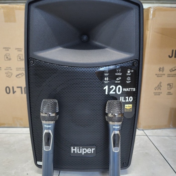 Speaker Portable Huper Jl10 Huper Jl 10 Huper-Jl10 Original