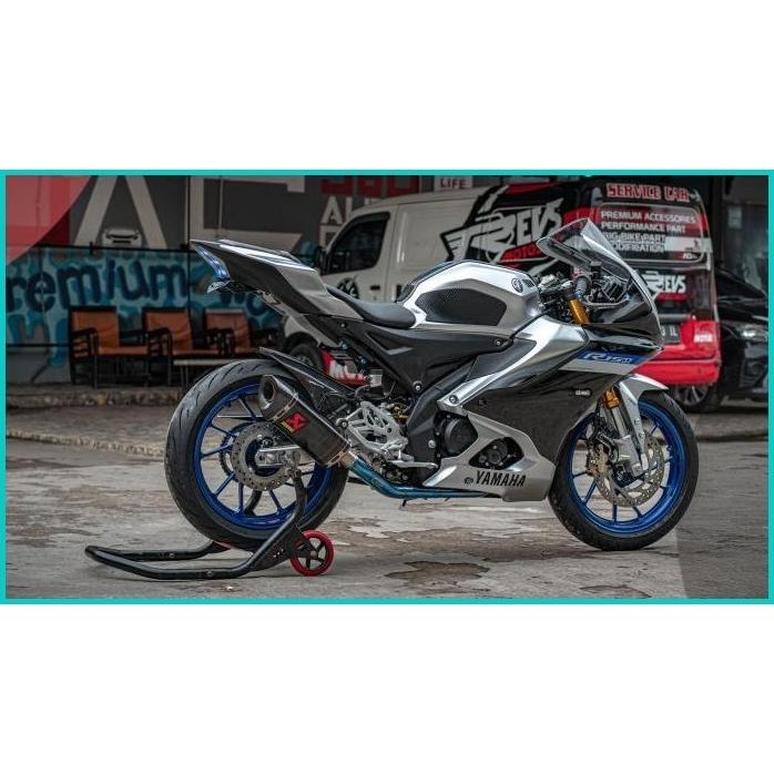 AKRAPOVIC CARBON FULLSYSTEM YAMAHA R15V4 / R15M / R15V3 13m4yZ4 access