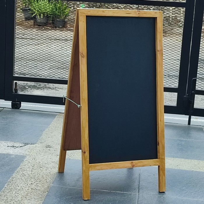 

Terlaris Papan Tulis Kapur Blackboard 2 Sisi Muka Sedang Sameday - MitraKayu SALE