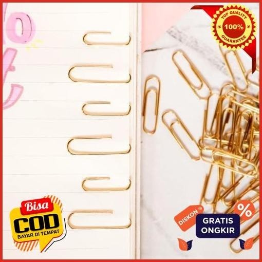 

Baru Paper Clip Warna Metalic / Warna Macaron / Paper Klip Warna /Penjepit Jaminan Quality