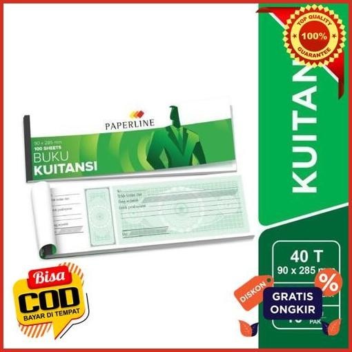 

Cuci Gudang Kwitansi / Kuitansi Paperline Tanggung (Kt 40T) Isi 40 Lembar Promo Terbatas