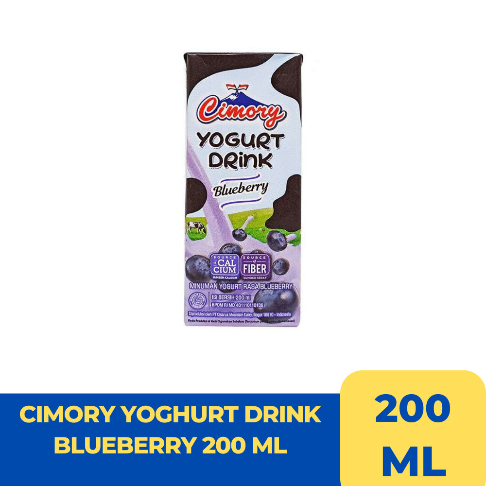CIMORY YOGHURT DRINK BLUEBERRY 200 ML