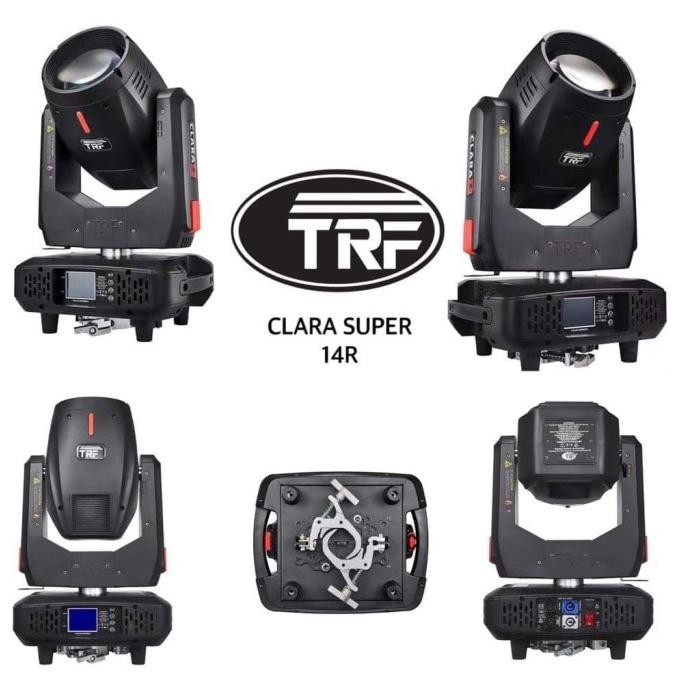 lampu beam moving trf clara s 14r original resmi by rdw