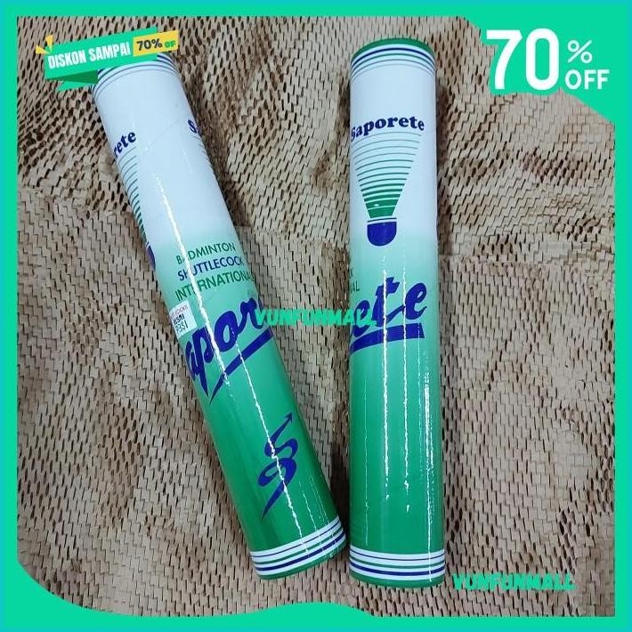 SHUTTLECOCK SAPORETE HIJAU BEST QUALITY 