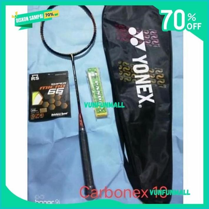 RAKET BADMINTON CARBONEX 10 SP BEST QUALITY 