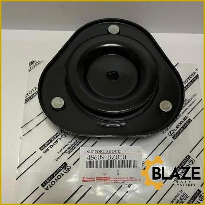 SUPPORT SHOCK KARET SUPPORT DEPAN AVANZA XENIA LAMA OLD ORI/ASLI 100% 1PC 48609-BZ010