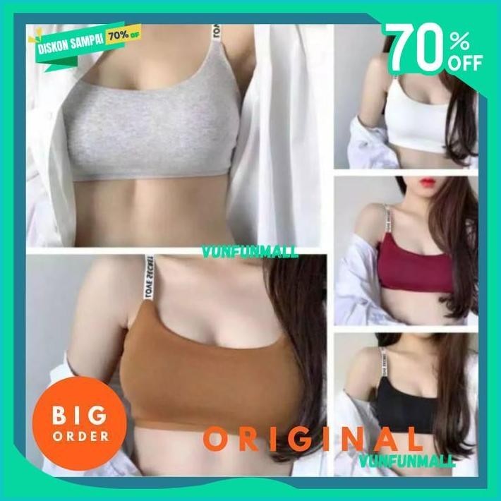 BRA BH SPORT WANITA PUSH UP SEXY SEAMLESS NILON BRALETTE KUTANG FASHIO HIGHT QUALITY 