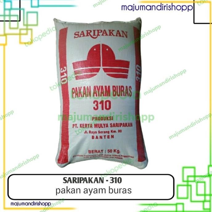 SALE  PUR AYAM BURAS PAKAN SARIPAKAN 310 50KG