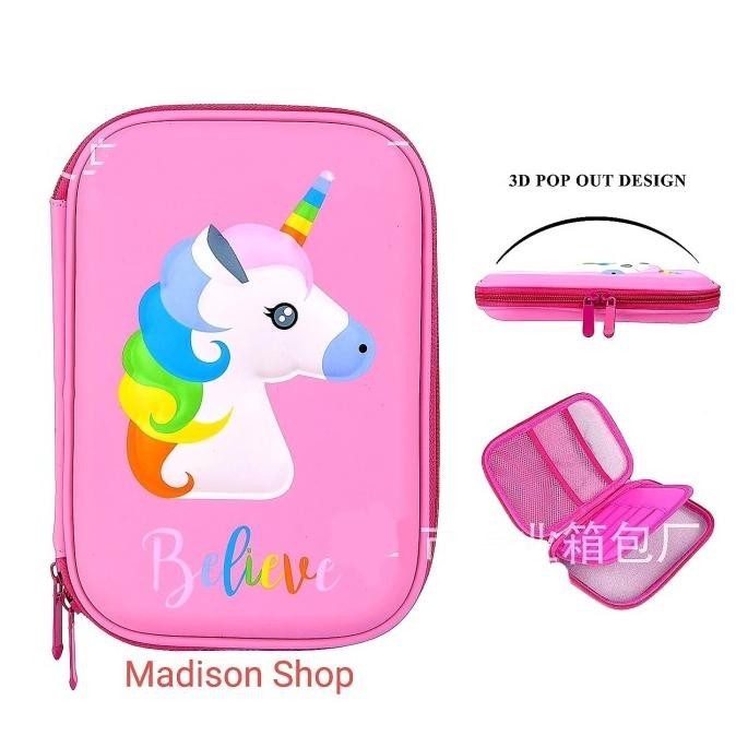 

OLH - Pencil Case Unicorn Smiggle Dinosaur Tempat Pensil Murah Kado Ultah TERLARIS