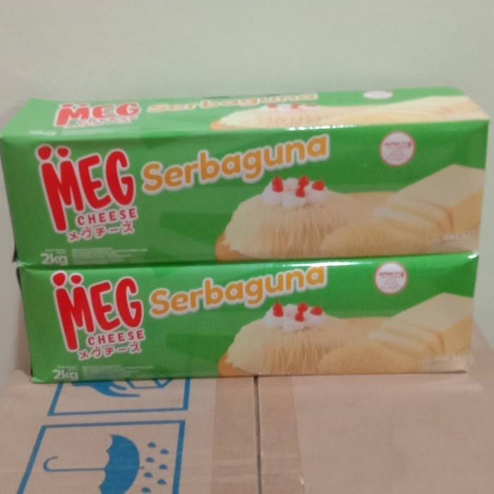 

Keju Cheddar Meg Serbaguna 2Kg Khusus Grab