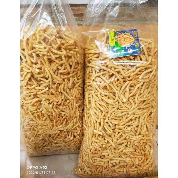 

KERIPIK PANGSIT STIK BAWANG PALEMBANG 1KG|STICK BALI CEMILAN KILOAN