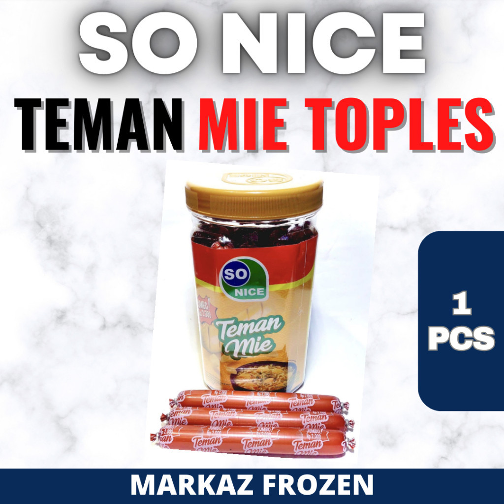 

SO NICE SOSIS TOPLES JUMBO TEMAN MIE