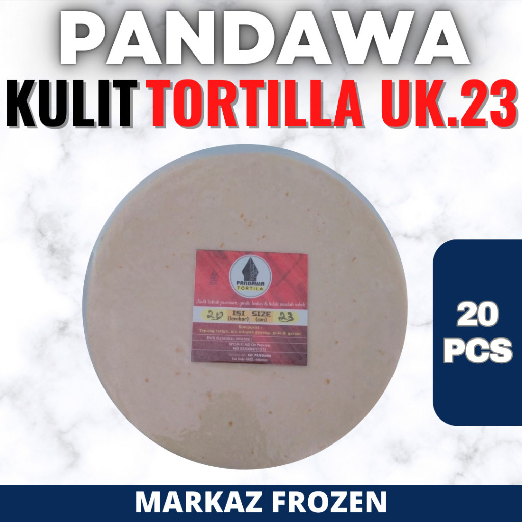 

PANDAWA TORTILLA 23CM (25/Q)