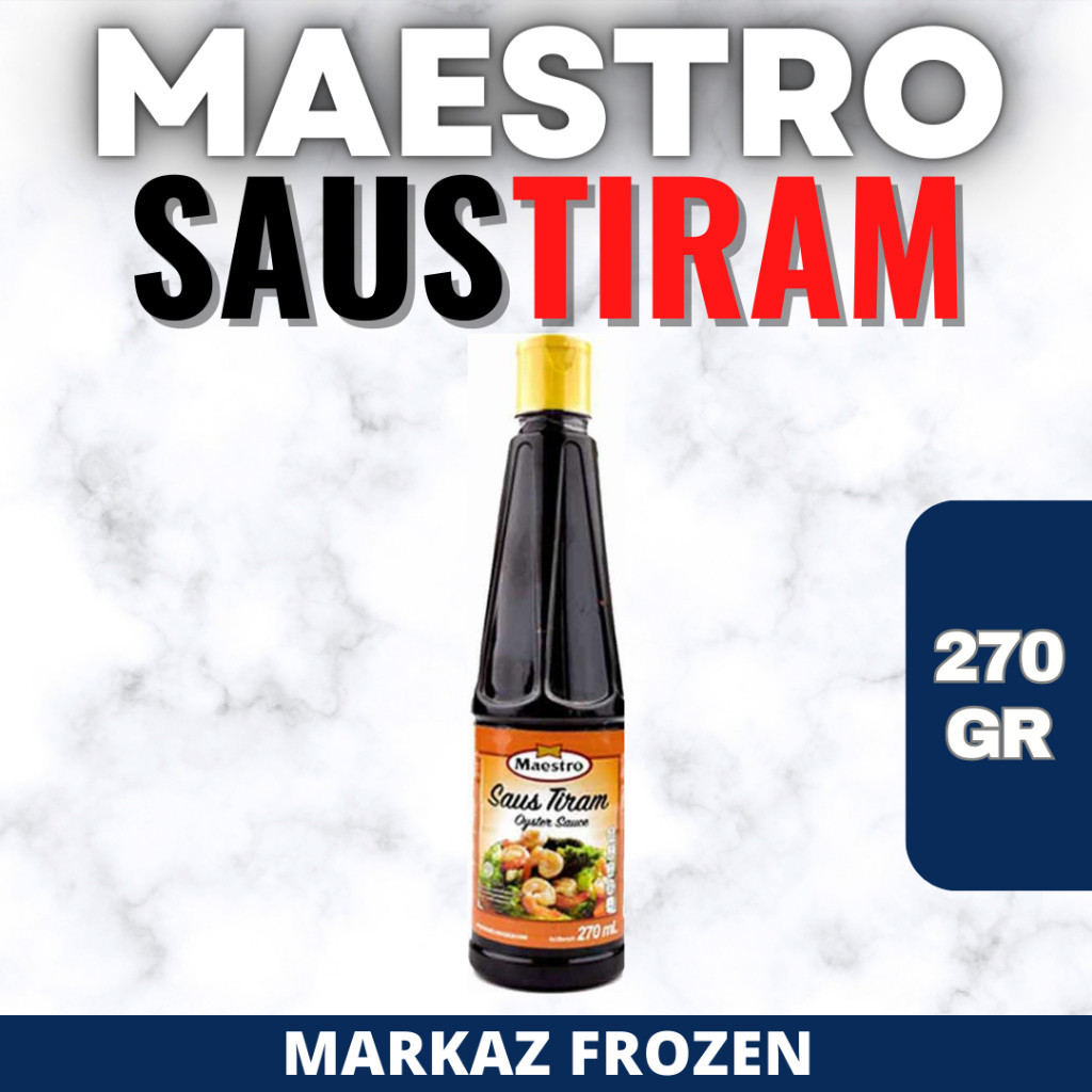 

MAESTRO SAUS TIRAM 270ML (24/Q)