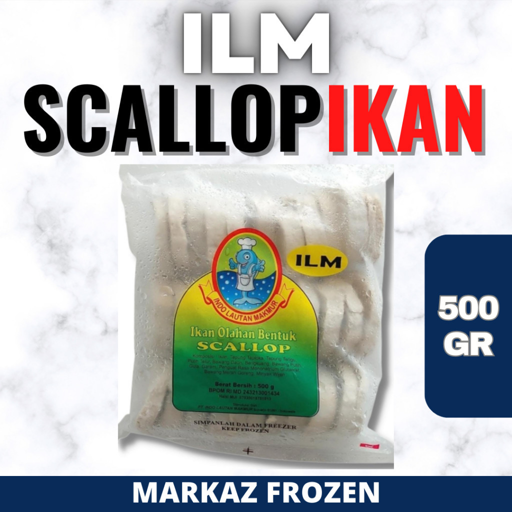 

ILM SCALLOP 500GR (40/Q)