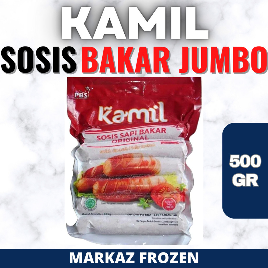 

KAMIL SOSIS BAKAR ORI JUMBO 500GR (20/Q)