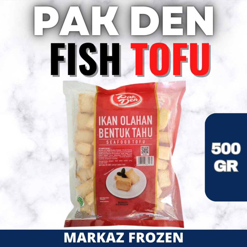 

PAK DEN FISH TOFU 500GR (20/Q)