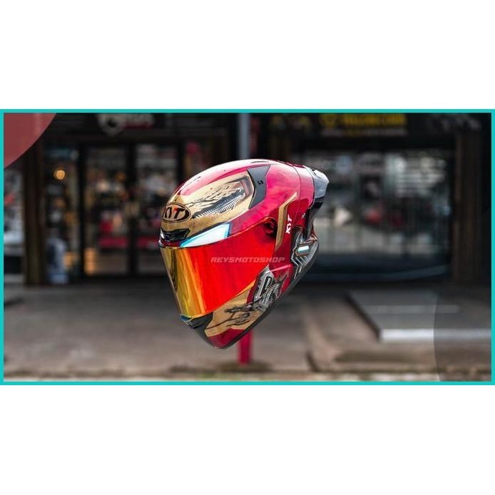 PAKET GANTENG KYT HELM TT COURSE MARVEL IRON MAN | TTCOURSE 13m4yZ4 to