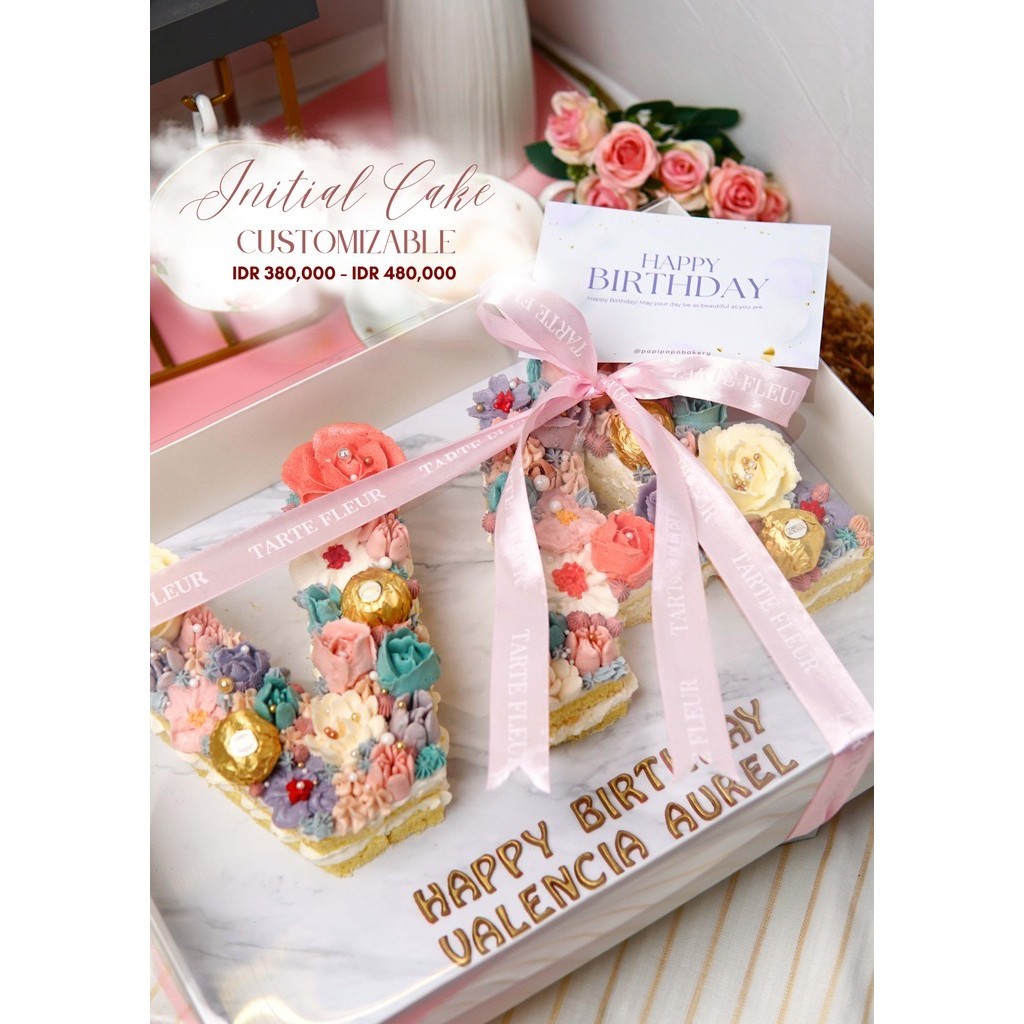 

Initial Cake CUSTOMIZABLE