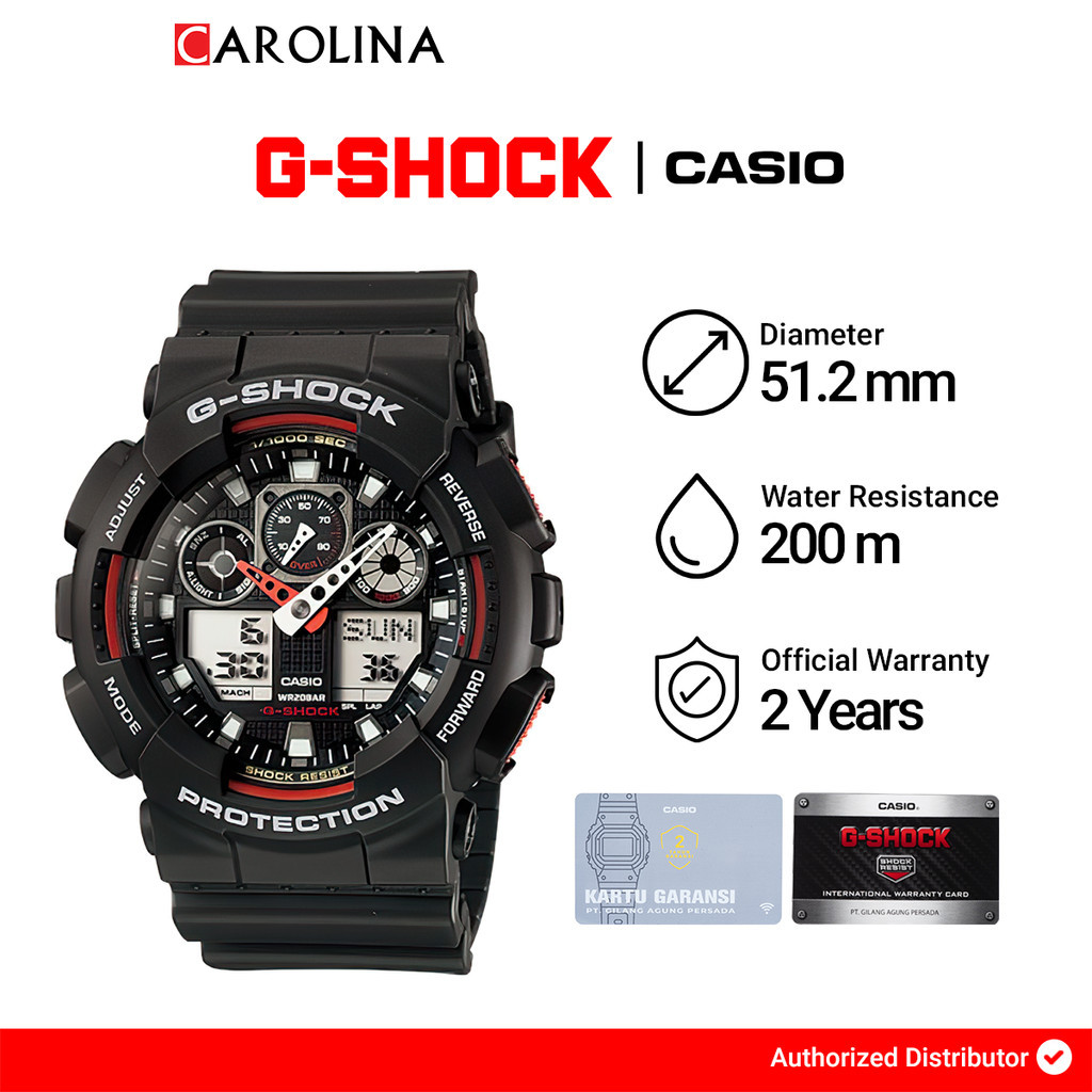 Jam Tangan Casio G-Shock GA-100-1A4