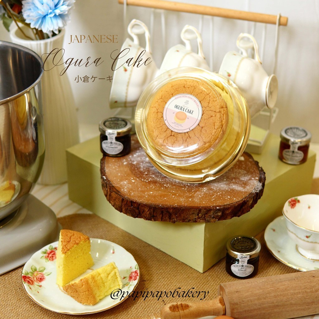 Japanese Ogura Cake