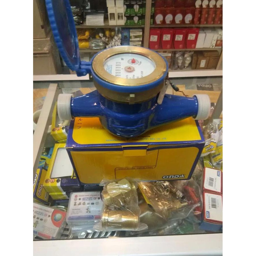 Water Meter Onda / Meteran Air Onda 1" Inch