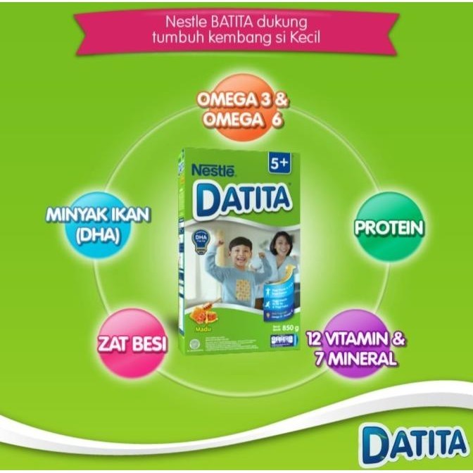 

Datita 5+ madu 900gr nestle susu pertumbuhan GMM
