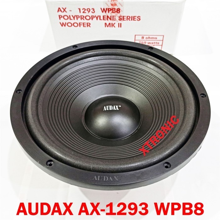 Asli Woofer Audax Ax 1293W Speaker 12Inch Audax Ax 1293 W 12 Inch Original Ready Stock