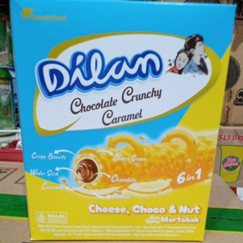 

Dilan Choholate Crunchy Caramel 1box