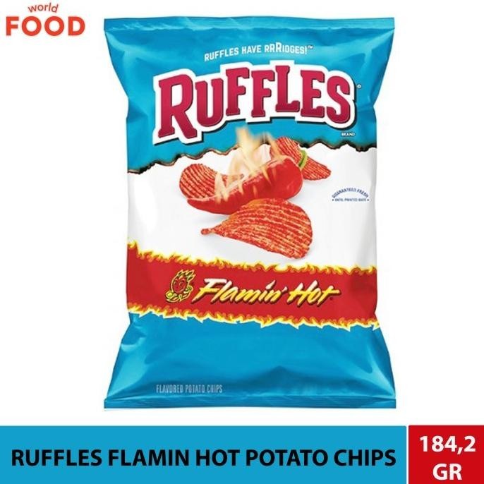 

RUFFLES FLAMIN HOT POTATO CHIPS