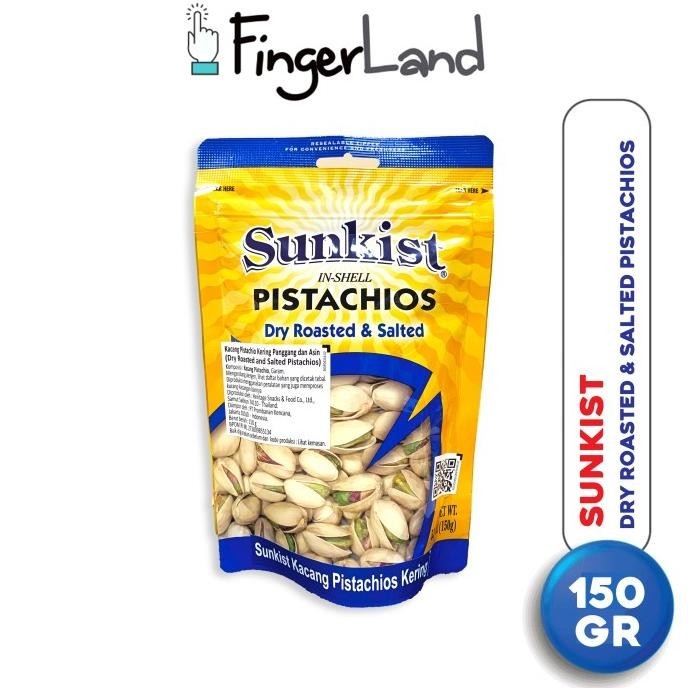 

SUNKIST Dry Roasted Pistachio 150 gram Kacang Pistachio Panggang
