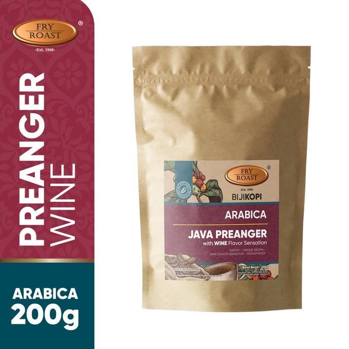 

KOPI ARABICA JAVA PREANGER WINE PROCESS 200 GR BIJI DAN BUBUK
