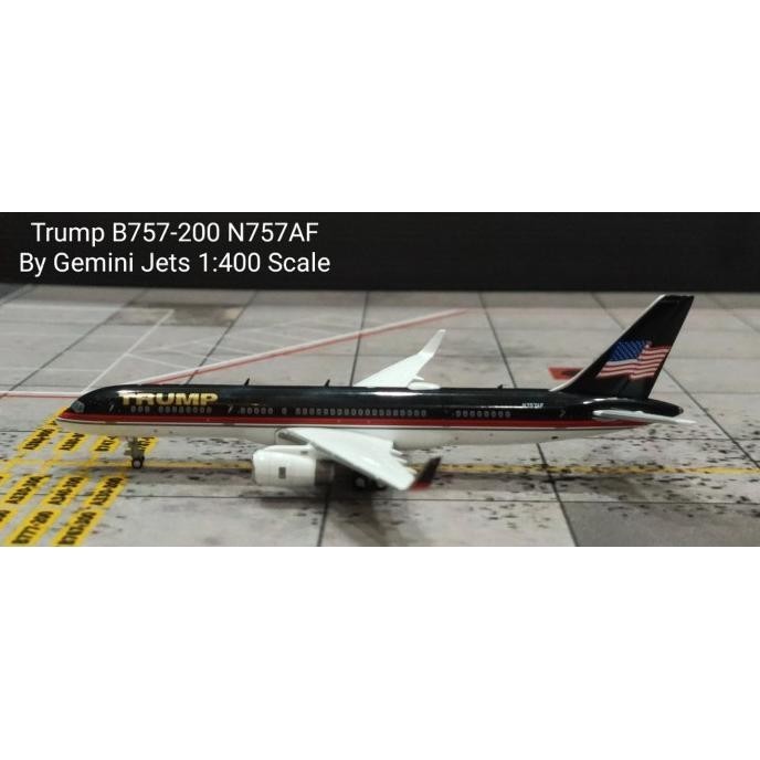 Trump B757-200 N757AF By Gemini Jets 1:400 Scale
